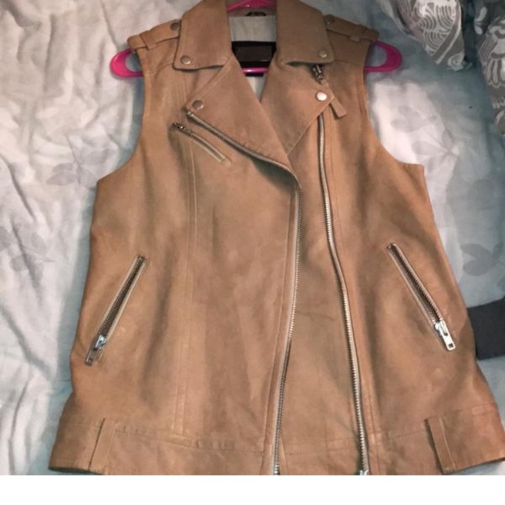 Mackage Lamb Leather Vest